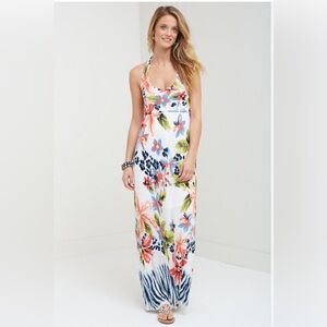 Tommy Bahama Floral Sleeveless Maxi Dress